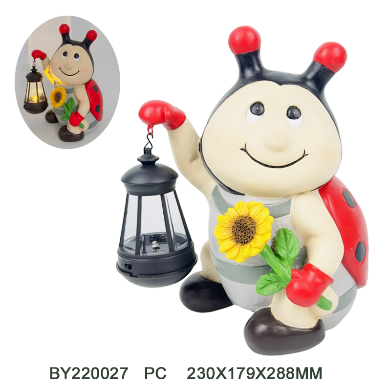 Garden beetle solar light