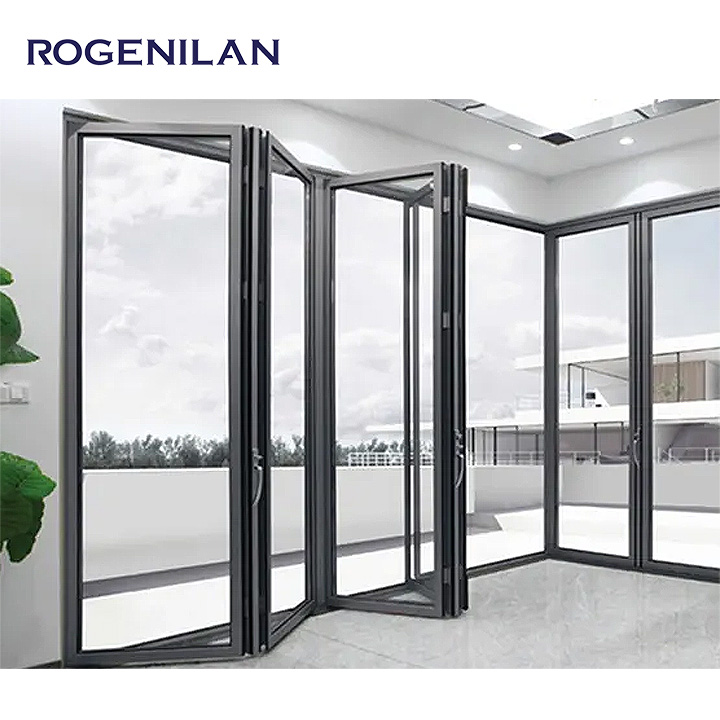 Aluminum Folding Glass Door