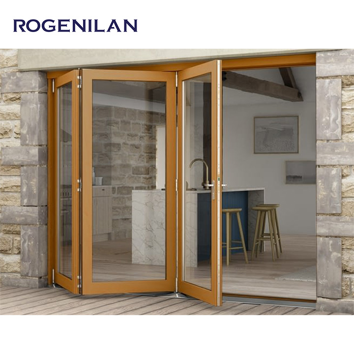Aluminum Folding Glass Door