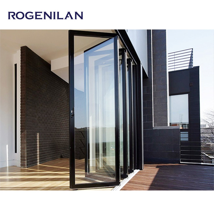 Aluminum Folding Glass Door