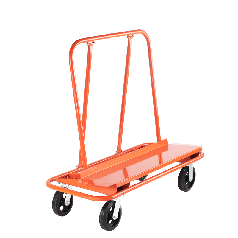 Industry trolly Drywall dolly cart 4 wheels trolley Plasterboard trolley Heavy Drywall Steel Dolly