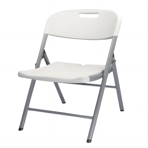 Plastic folding chair