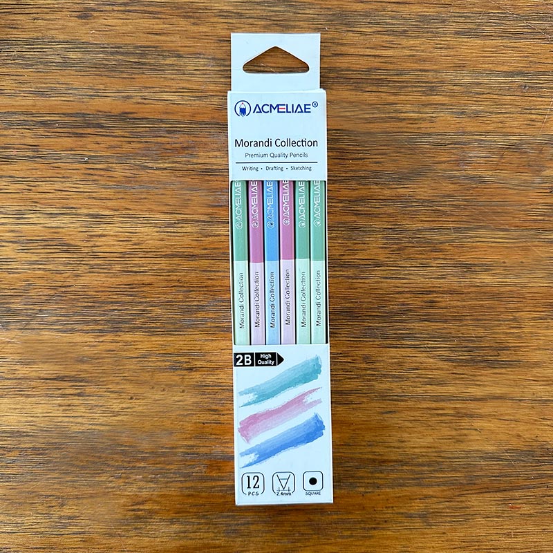 Acmeliae Brand 3colors Morandi square pencil/sharpened