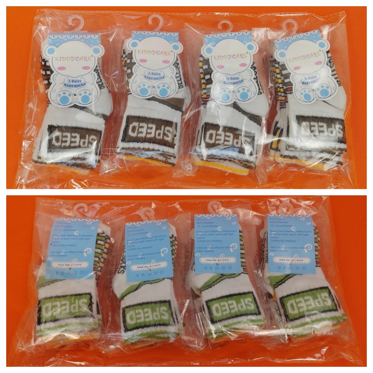 3 In 1 Fine Packaged Baby Socks