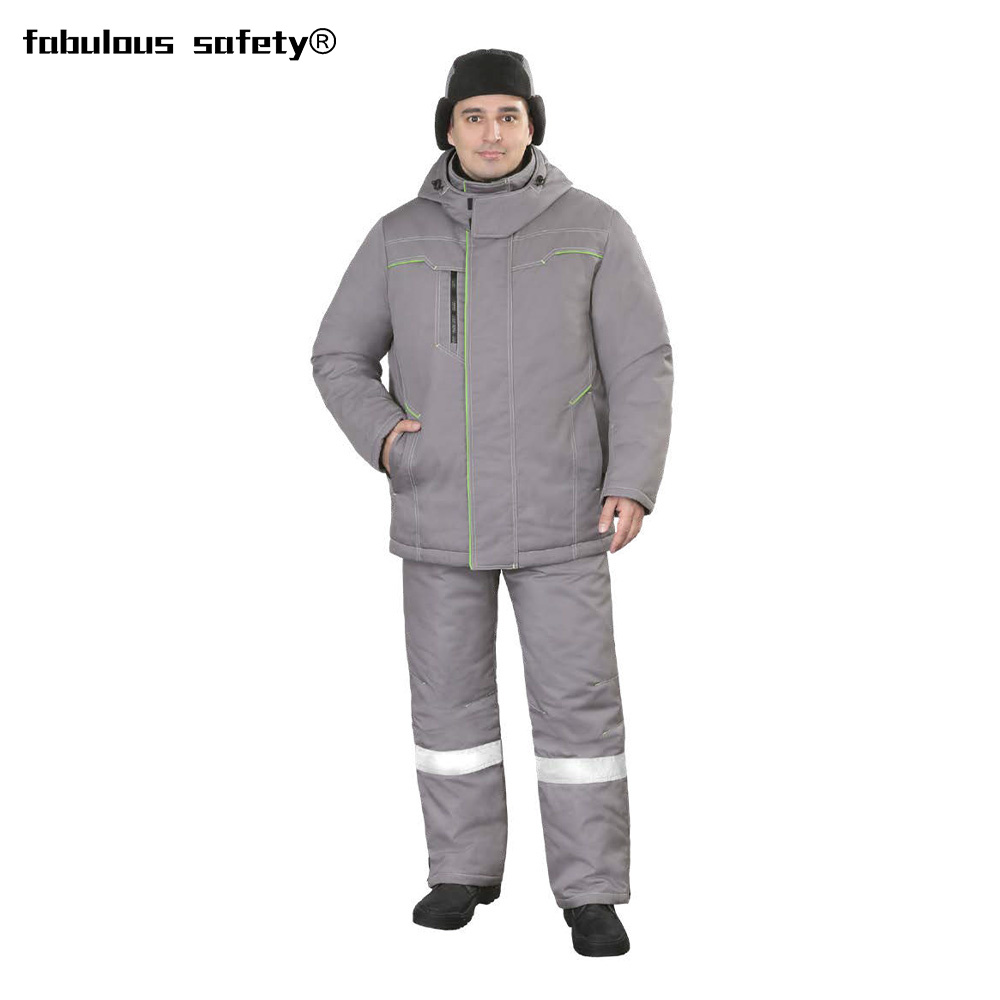 Export Russian Wholesale Winter Waterproof Men Fire Resistant Clothing