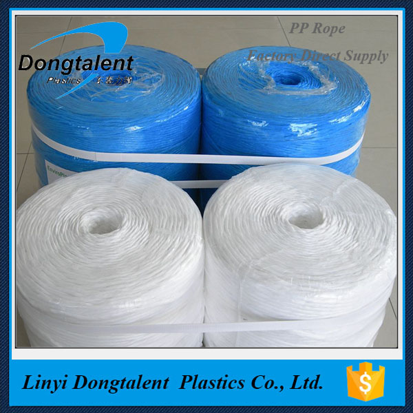 Suppliers Polypropylene PP Baler Twine Plastic Hay Baling Twine From Manufacturer Black Yellow