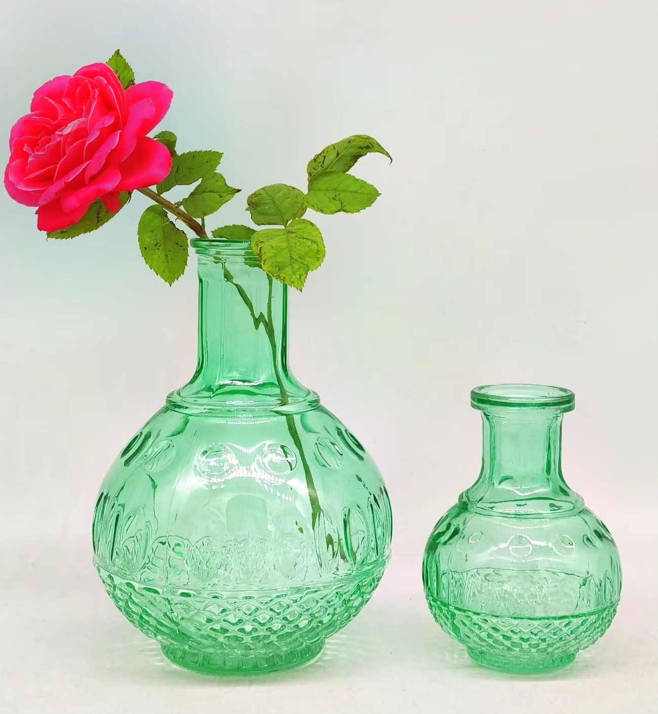 Glass vases