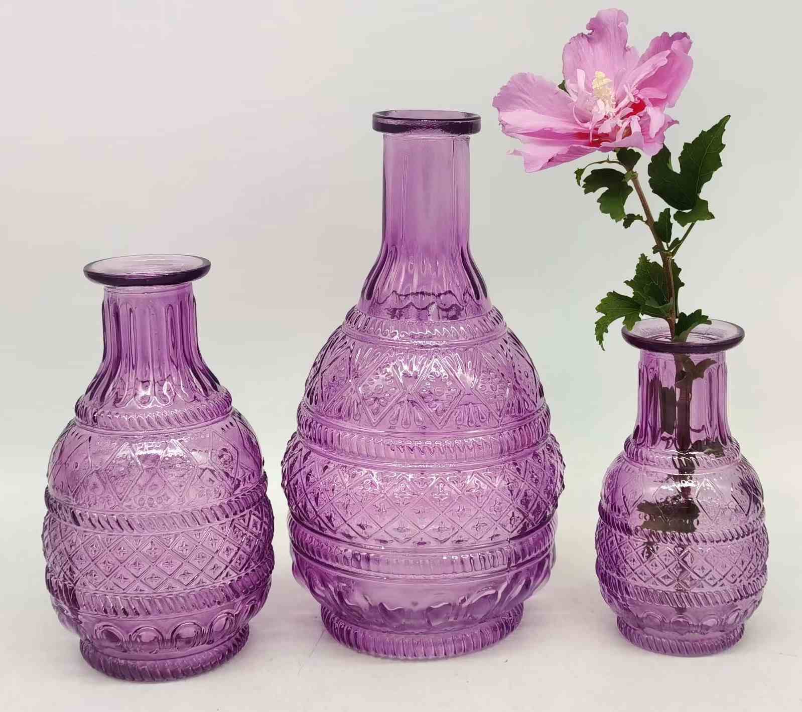 Glass vases