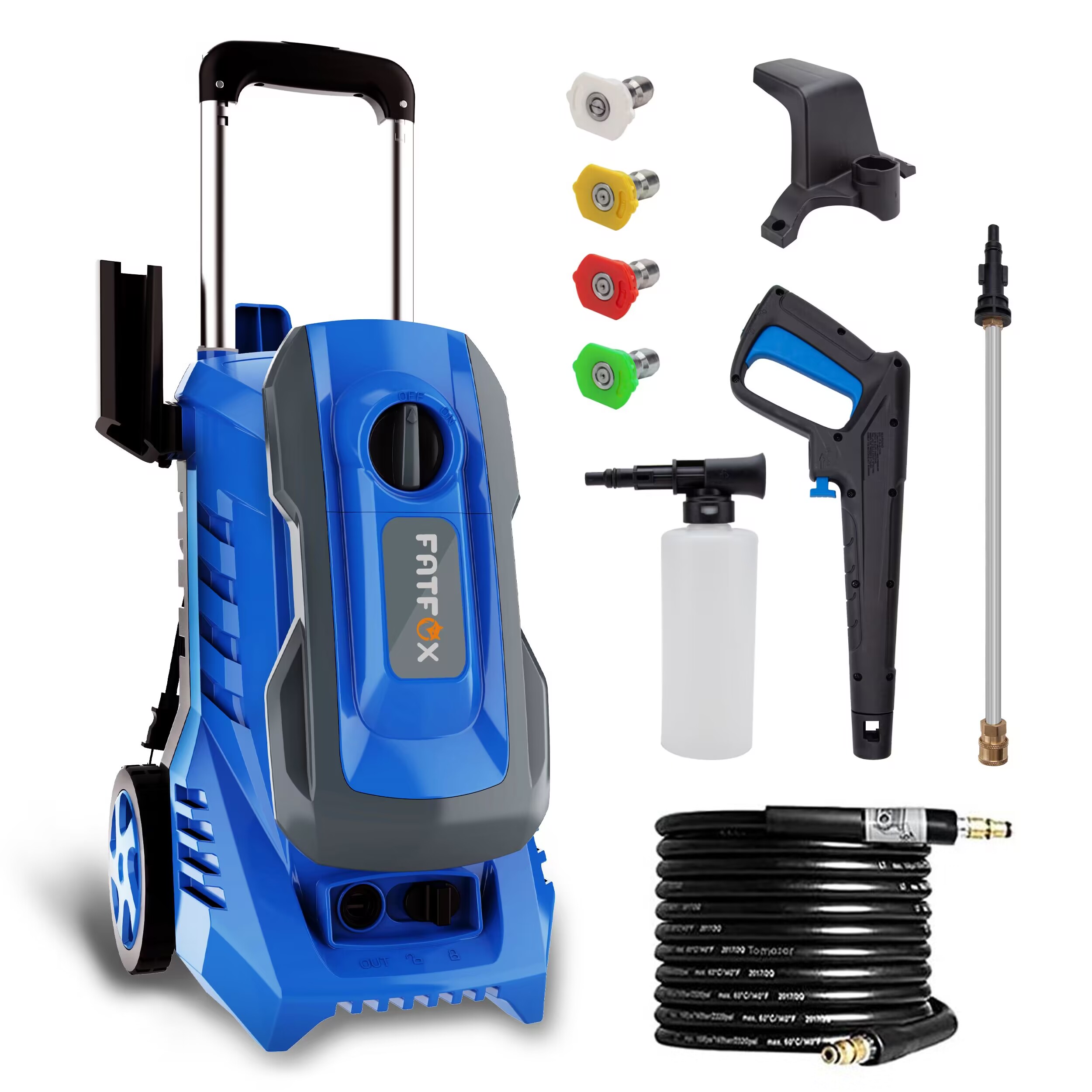 CARTMAN Electric High Pressure Washer,3500 PSI 2.6 GPM Power