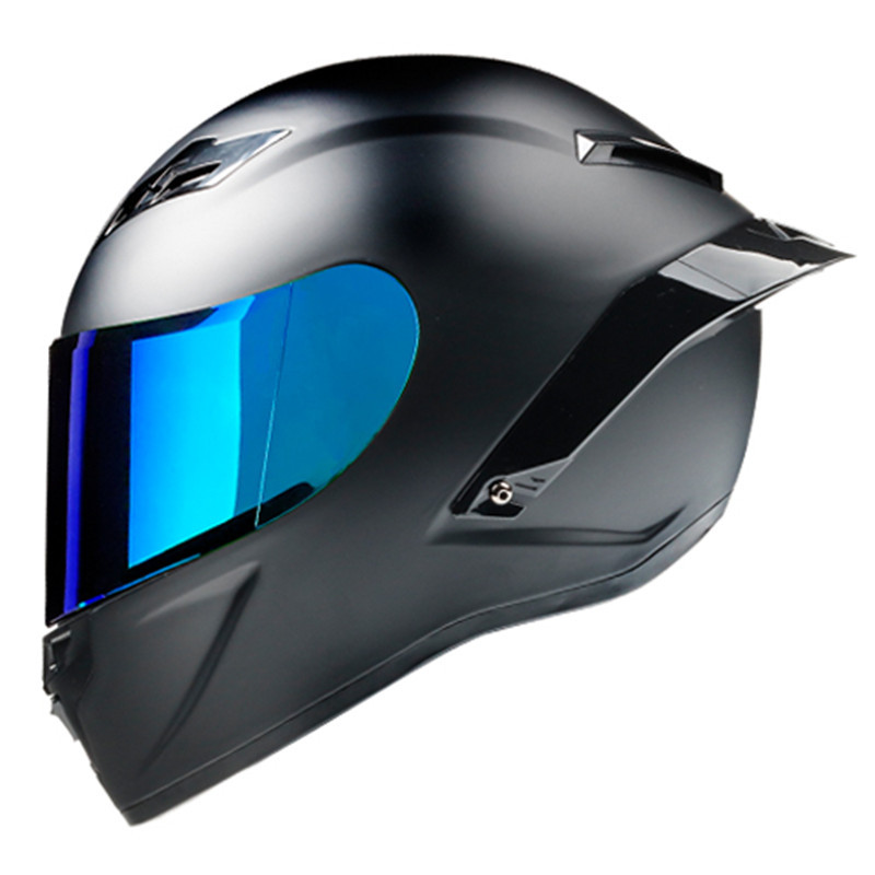 Motorcycle helmet with ECE / DOT-full face helmet