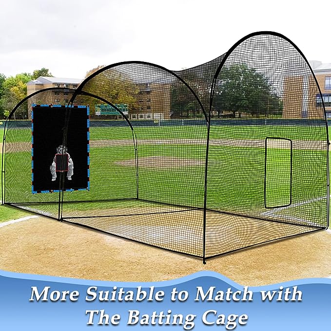 baseball praticing net for batting cage net