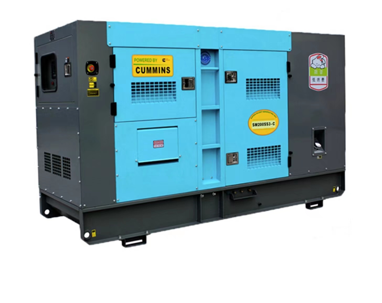 60HZ Standby 600KVA CUMMINS silent diesel generator set
