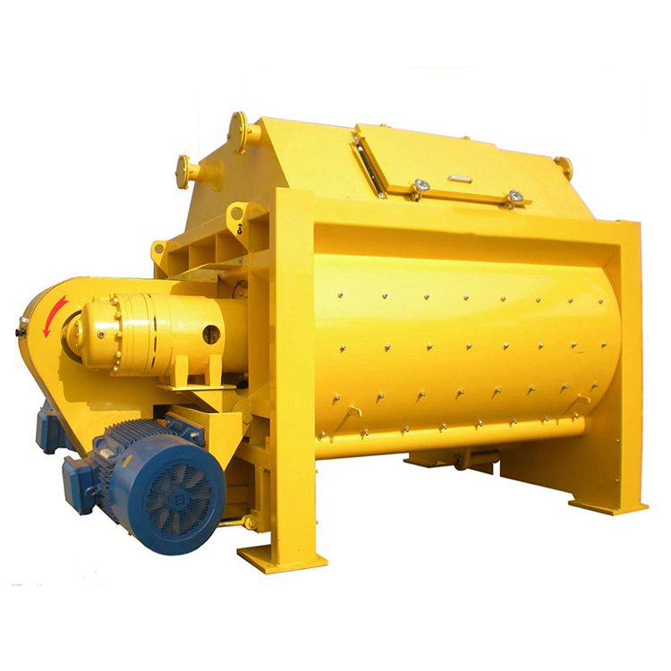 Twin shaft Concrete mixer