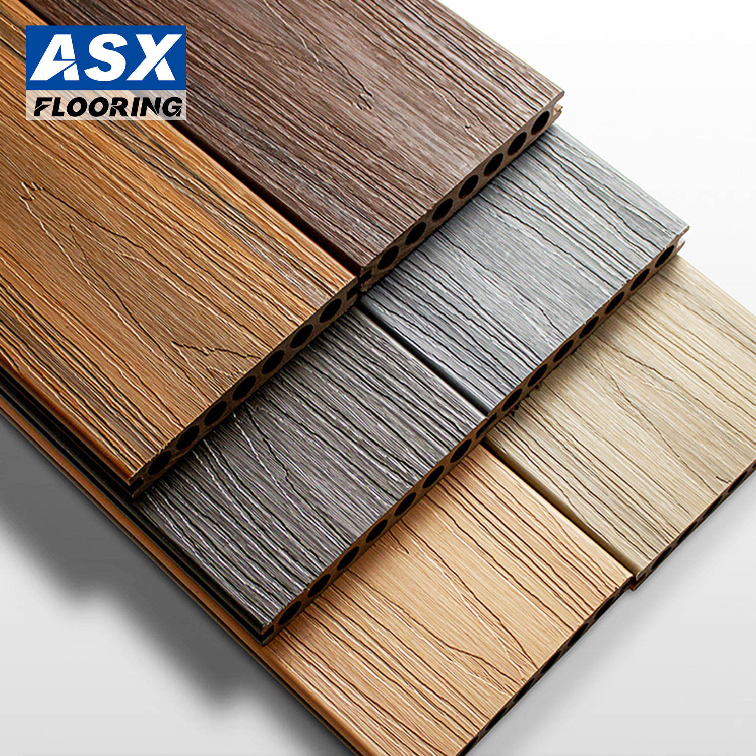 Waterproof Swimming Pool Decking Wood Plastic Terrace Flooring Outdoor Garden Flooring