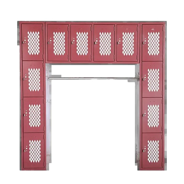 Metal Cabinet with 12 doors