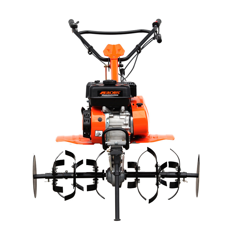 Mini Farm Cultivator 7.5HP Cultivating Equipment Ridger Agricultural Rotary Tiller