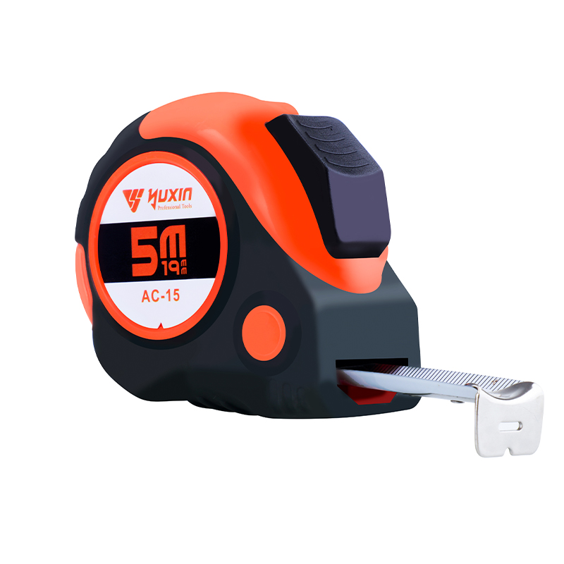 Autolock russia popular model 5m by 25mm tape measure anti-scratch nylon coated steel measuring tape