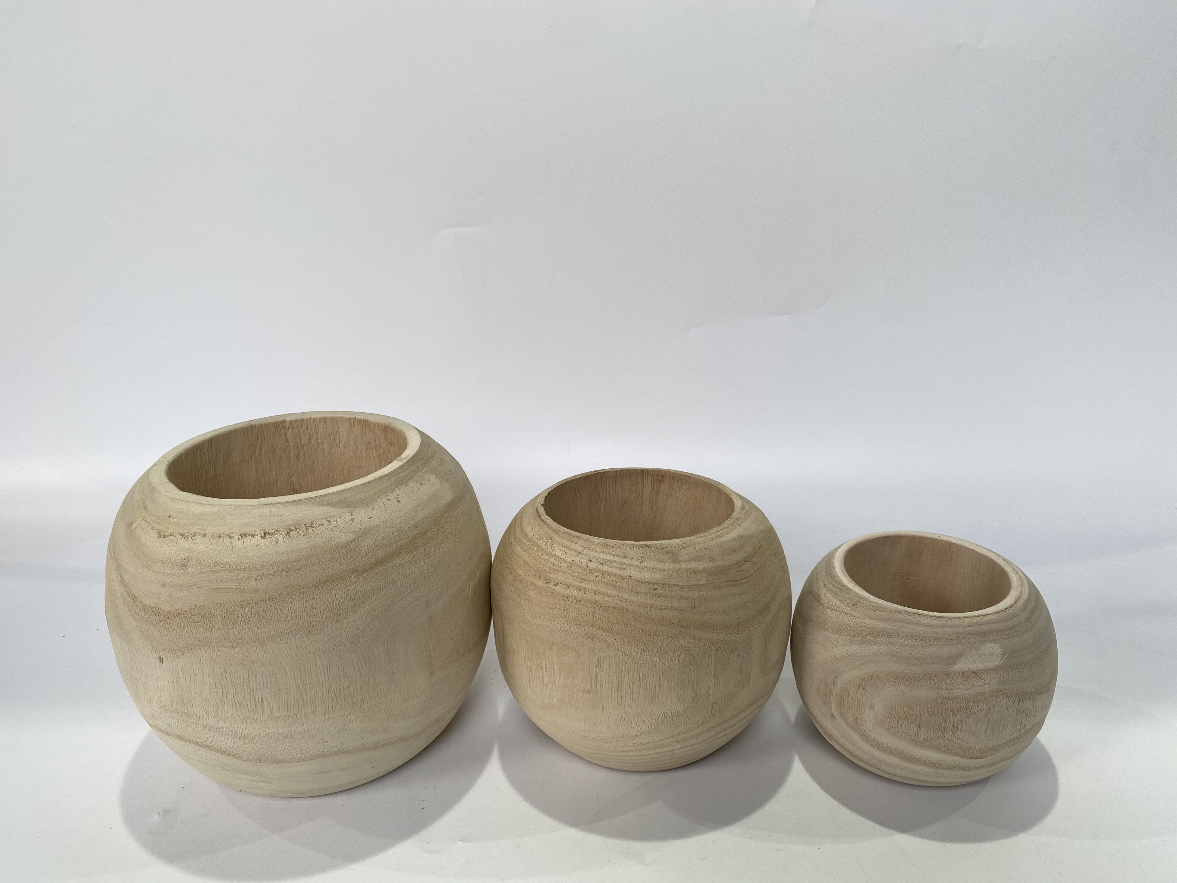 Flower Pot，wooden Pot Round Pot