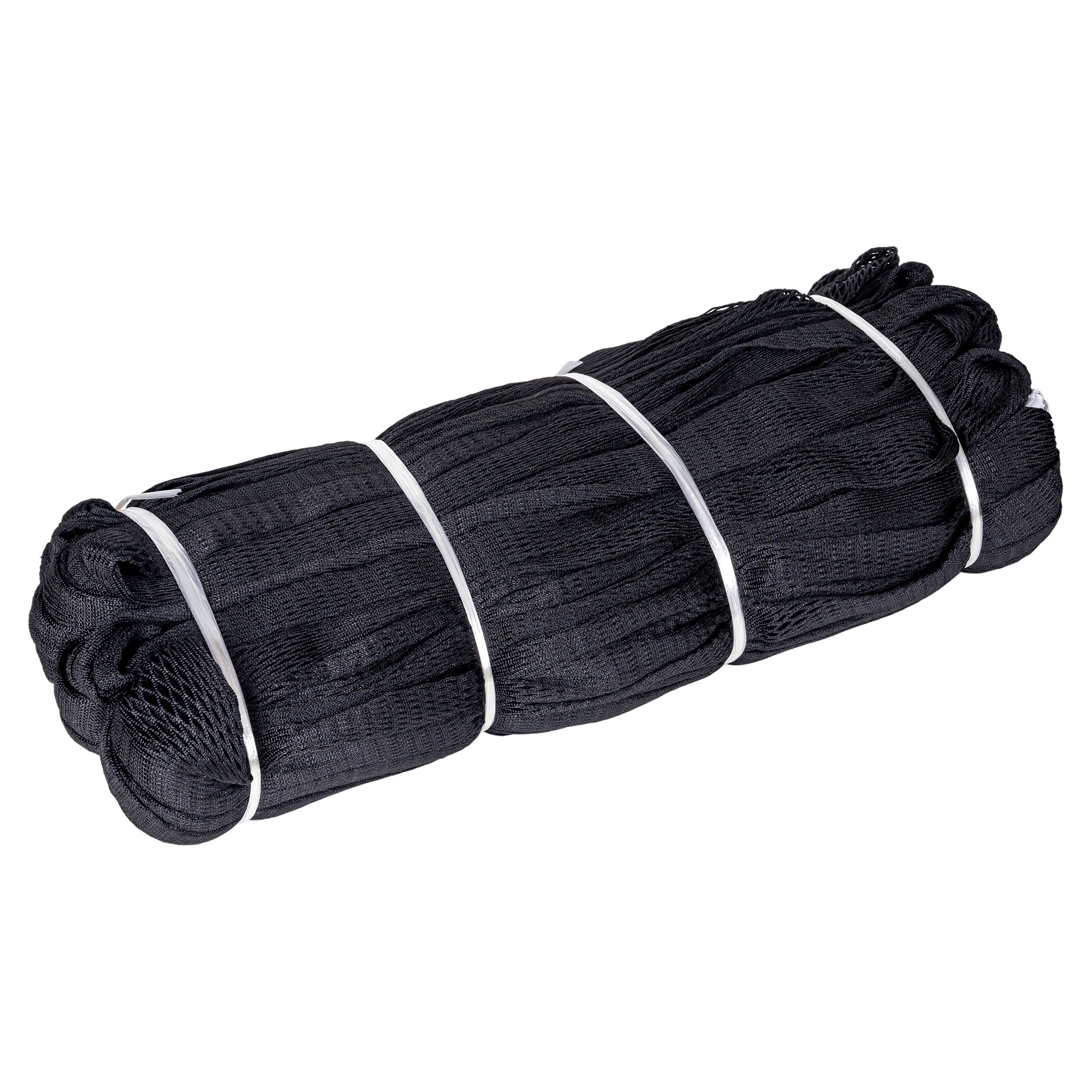 Black 210D/21ply Multifilament Knotted Nylon/Polyester Sea Fishing Net