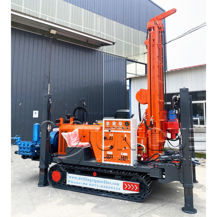 Water well drilling rig machine