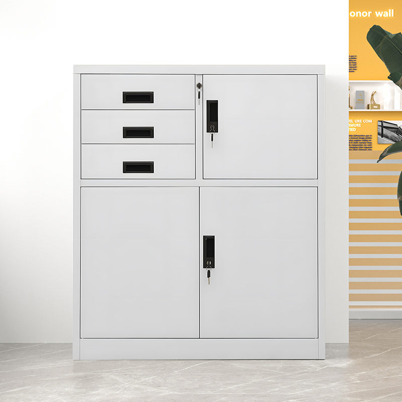 3 doors Steel storage cabinet