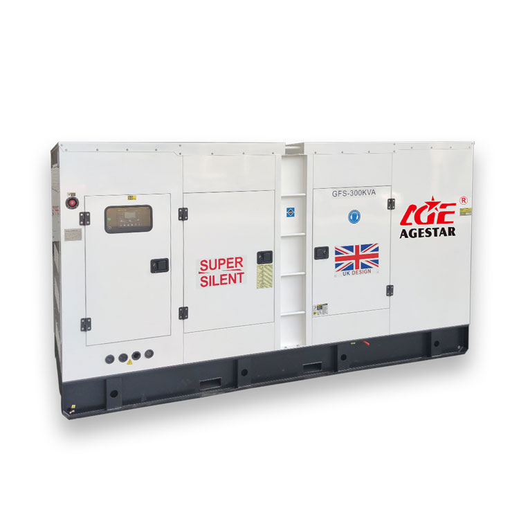 300KVA silent diesel generator set