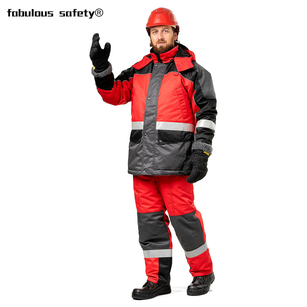 Construction Electrician Mechanical Lightweight Warm Winter Work Clothes For Men To -20
