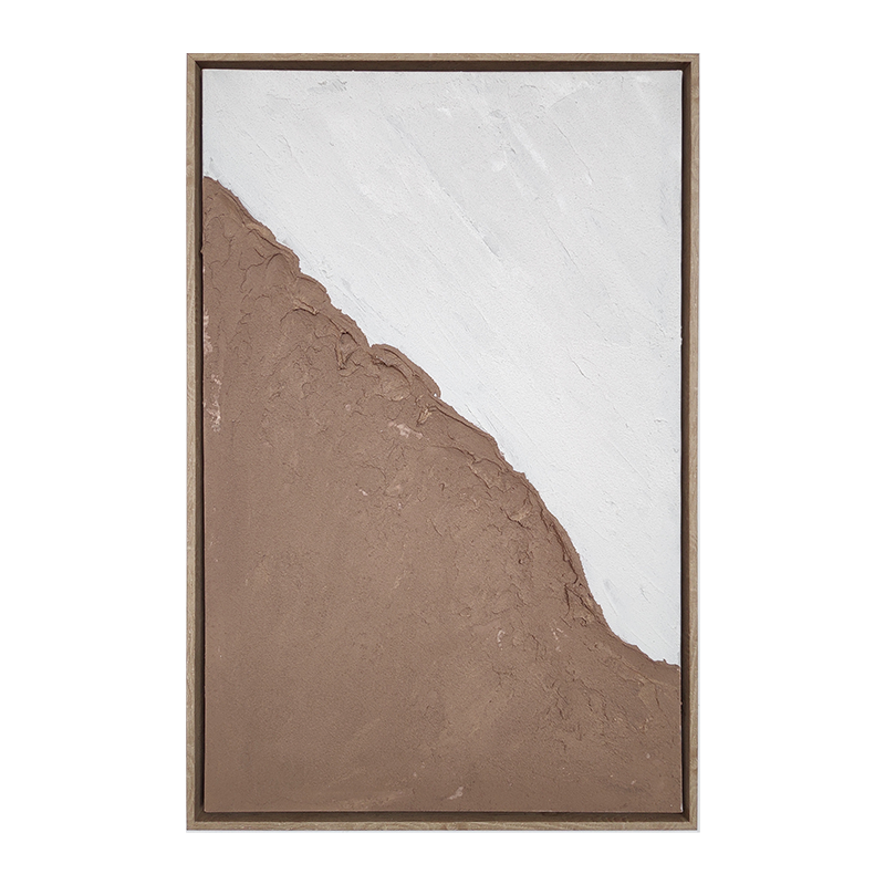 Coastal texture handpainted great wall art great painting decoration Textured Framed Canvas Art
