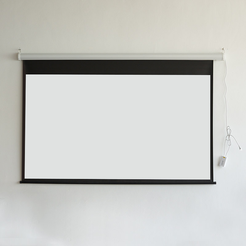 Electric Screen PROJECTION SCREEN MANUAL OR ELECTRIC matter white