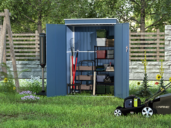 Garden storage shed