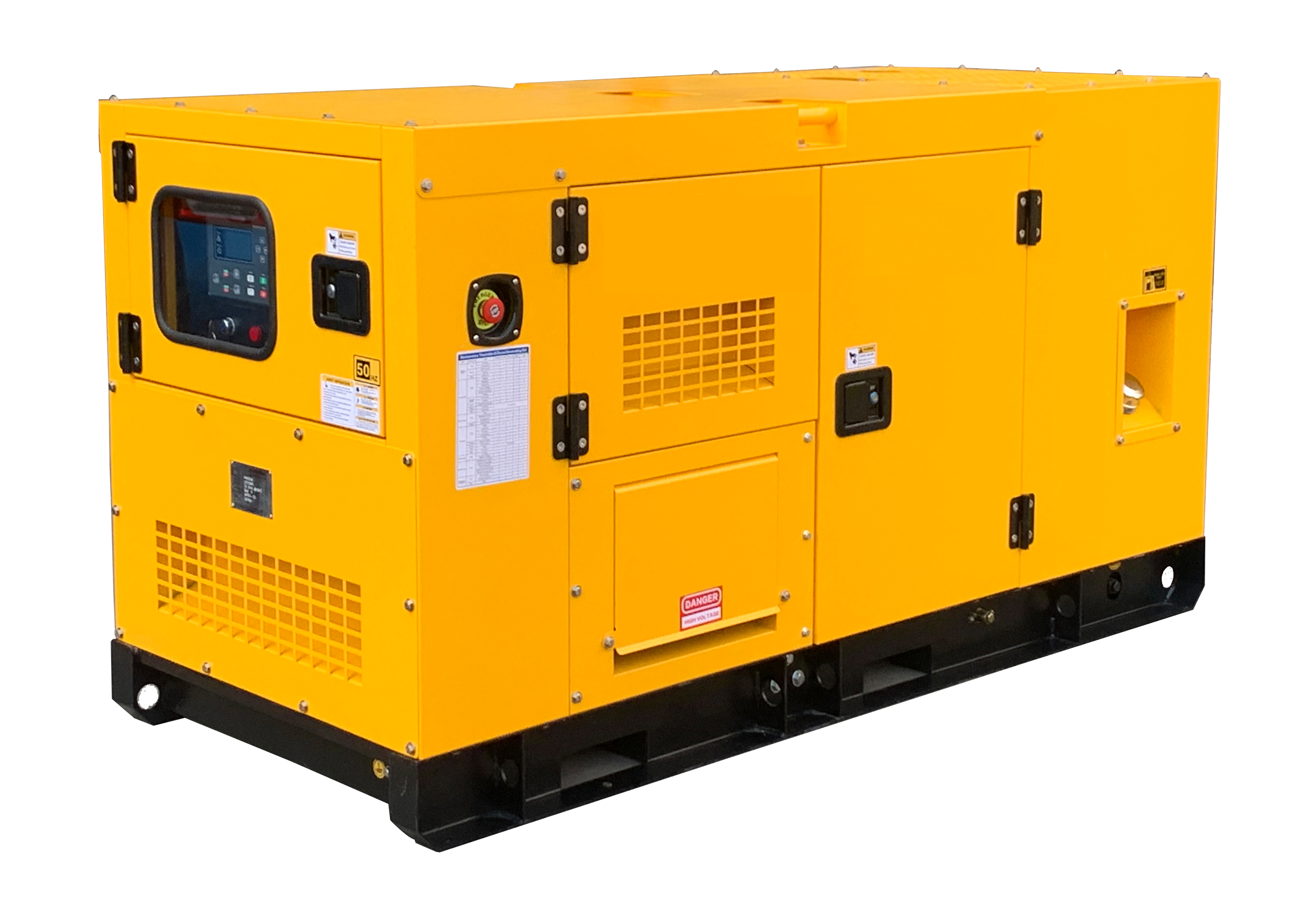 50HZ 380V Three Phase 50KVA YANGDONG silent diesel generator set