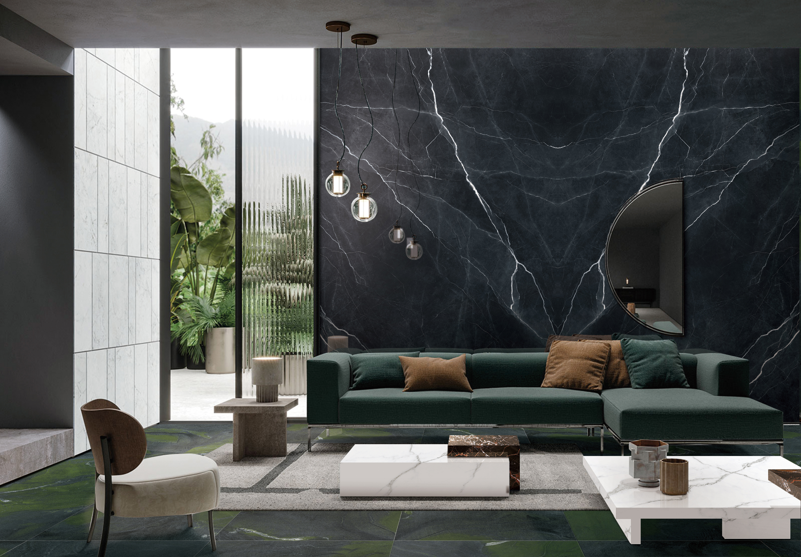 Porcelain Slab/Porcelain Tile/Floor Tile/Wall Tile/Marble Tile/Glazed Tile 160-320DBY12876BC-M
