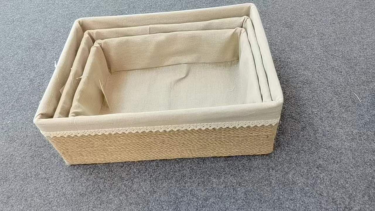 Jute Storage basket