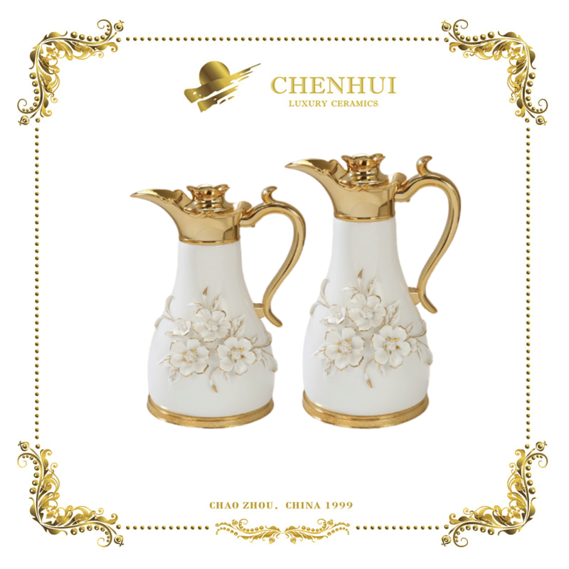 Ceramic vacuum flask
