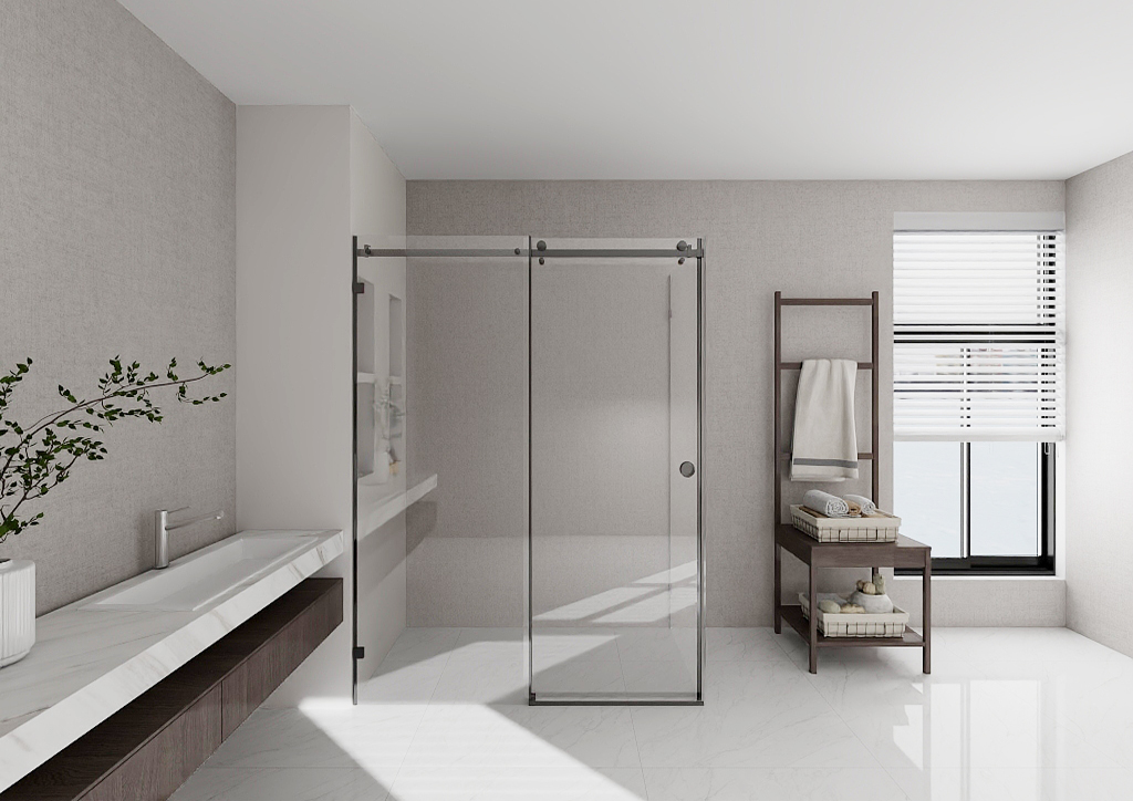 YB-C831showerdoor showerenclosure showercubicle showers sanitary showerroom slidingshowerdoor