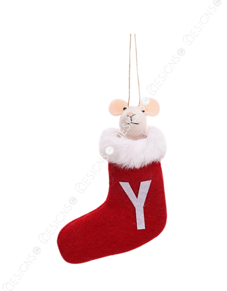 0000000000woollen Mouse Hanging