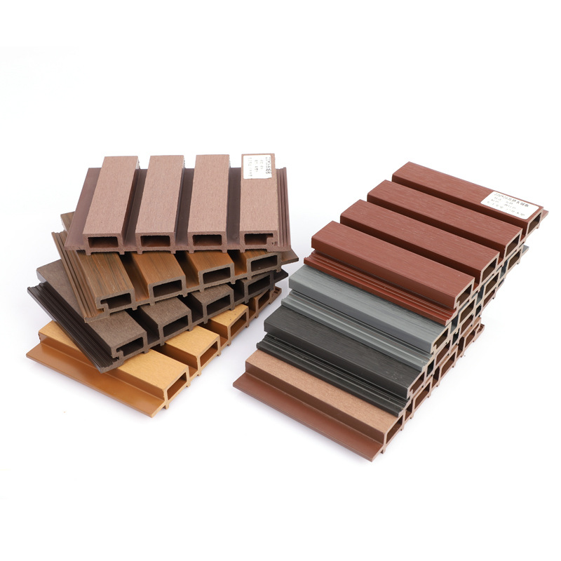 2023 New Co-Extrusion Outdoor Cladding Wood Plastic Composite Exterior WPC Wall Panel