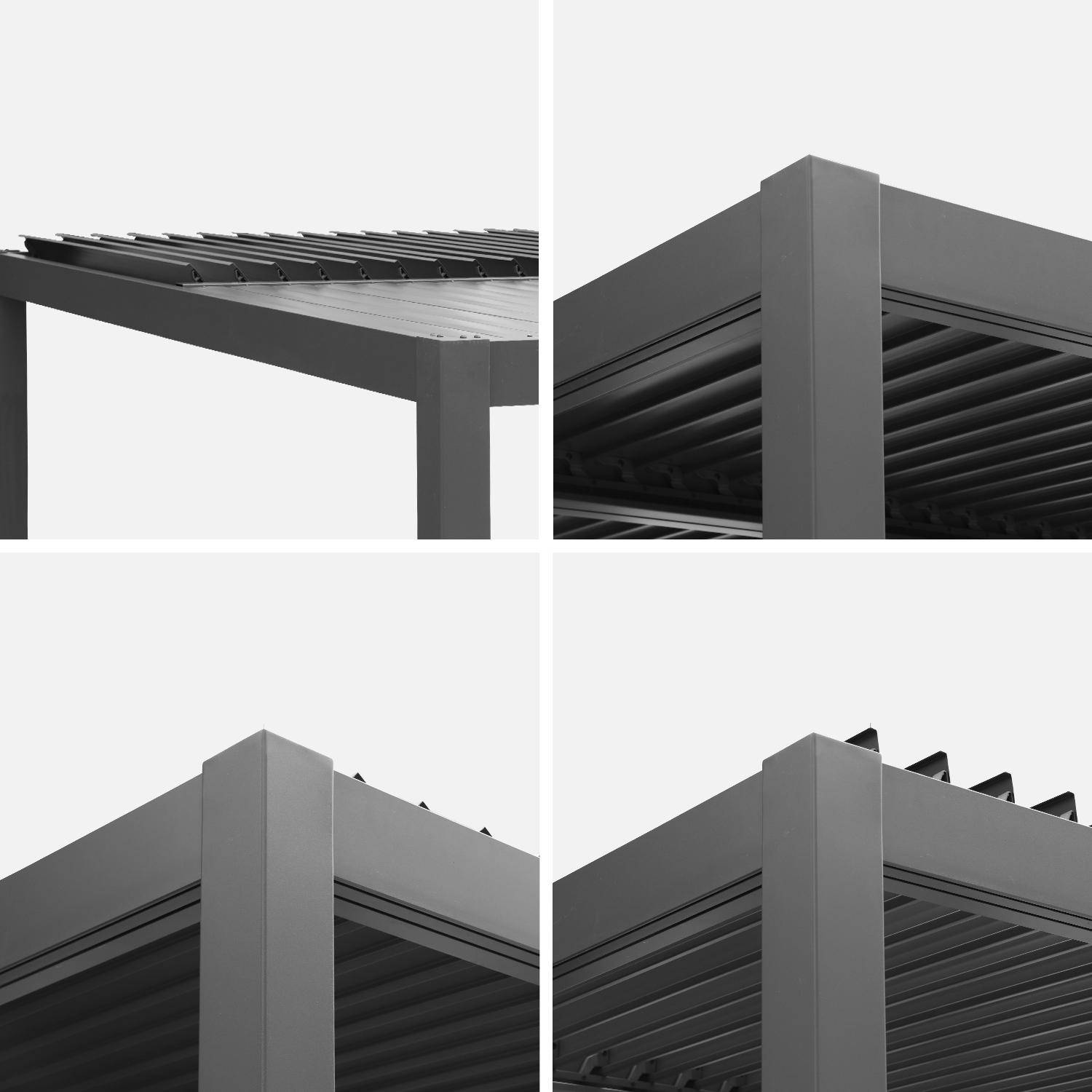 Alu louver pergola