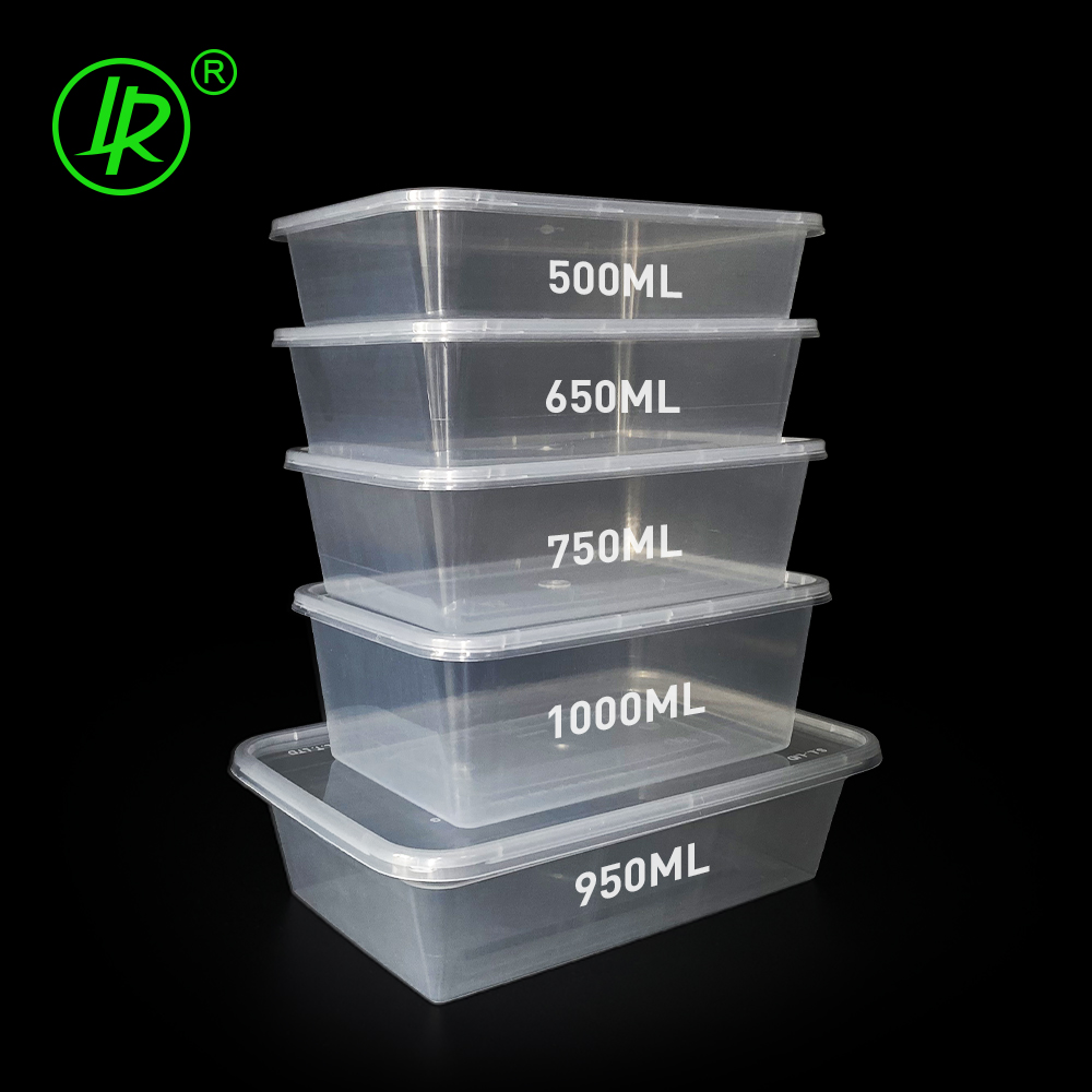 Clear lunch box