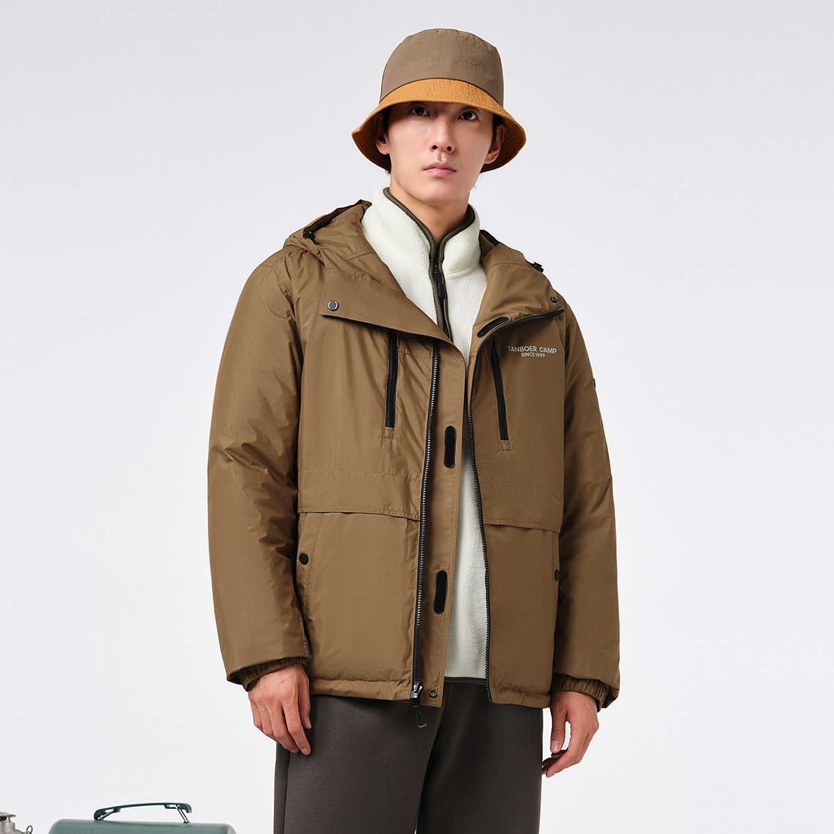 mens outdoor 2ways down jacket