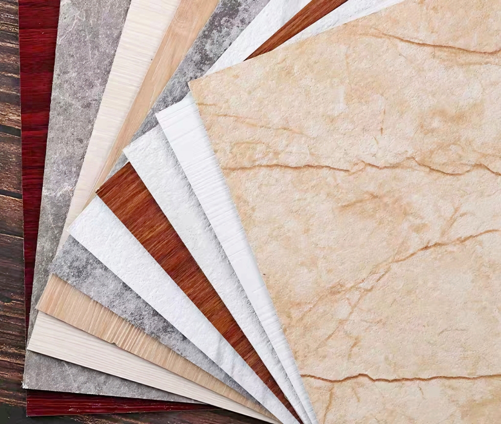 New 3mm UV Marble Acrylic Plastic Ceiling Translucent Decorative 3D PVC