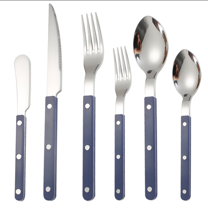 EASTTOP Korean style cutlery plastic handle