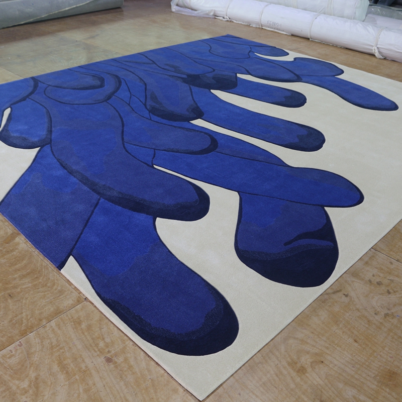Luxury Area Rug Hand Made Softly for Bedroom Living room Carpet