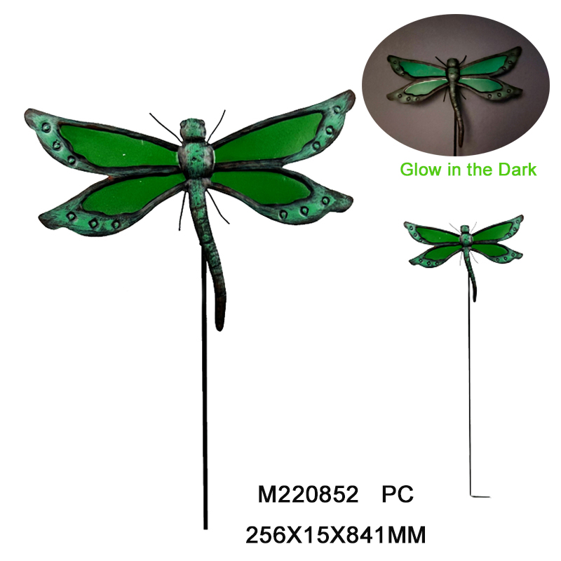 Metal stake glow in the dark