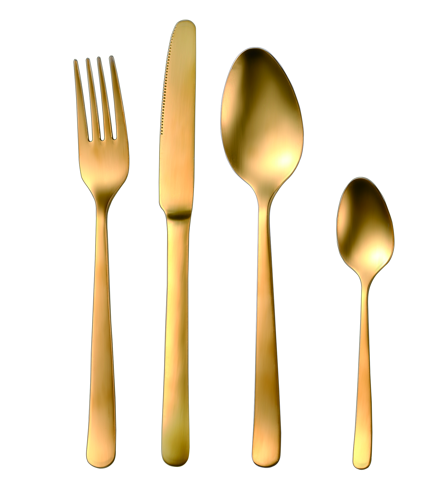 ET-156 Stainless steel cutlery PVD GOLD