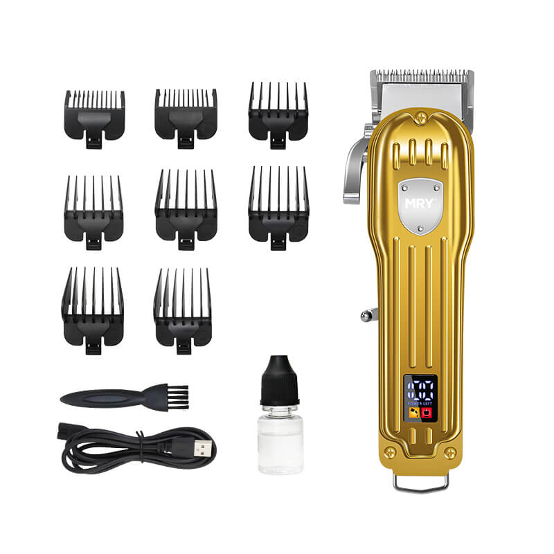Most Popular Rechargeable Clippers Men Barber Semimetal Adjustable Electric Hair Clipper For Men
