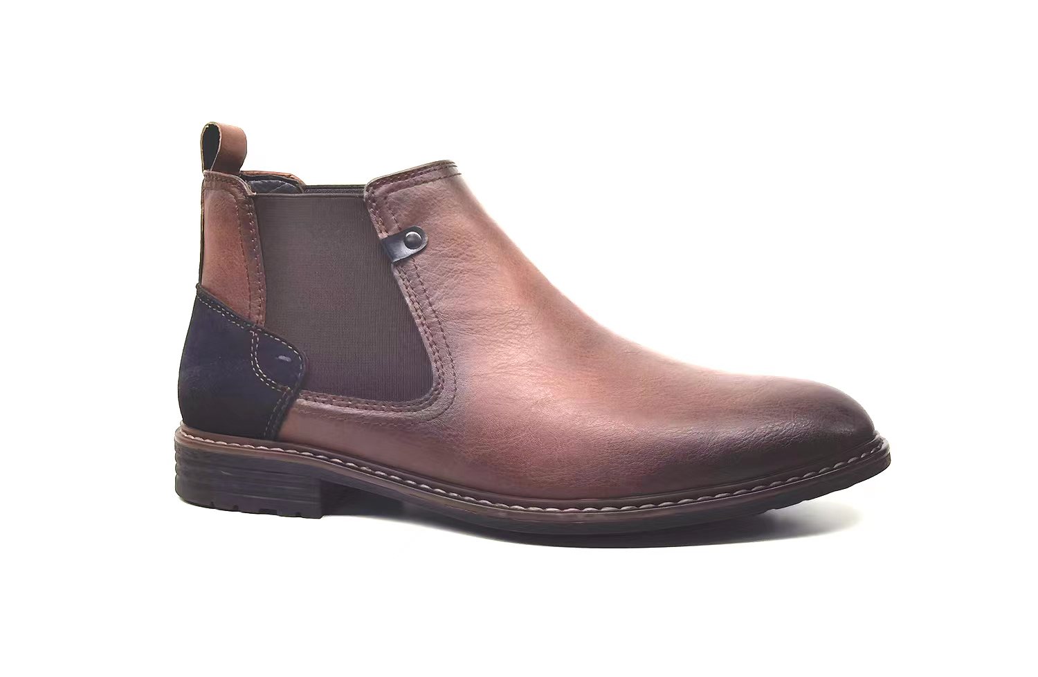 Men Boots ,upper Is Pu Material