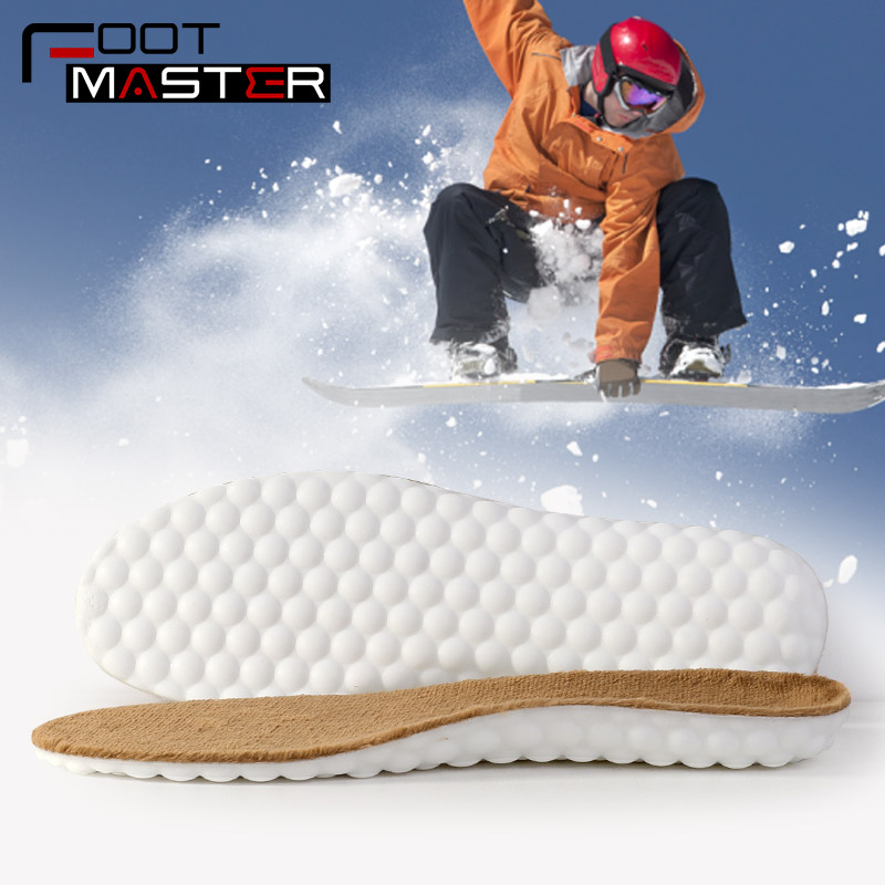 3angni Padded Bubble PU Thermal Comfortable Insoles