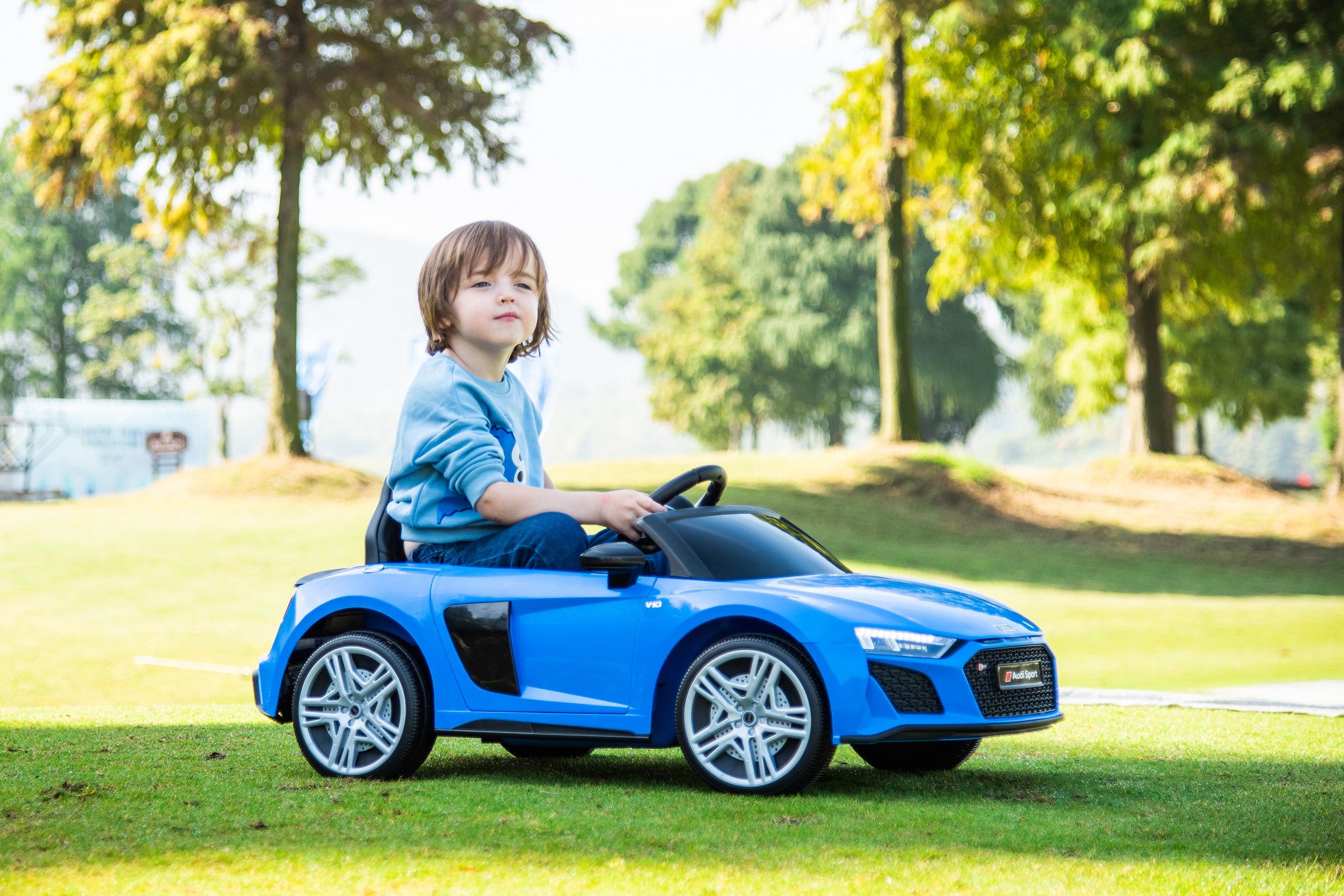 licensed Audi Spyder electric children car