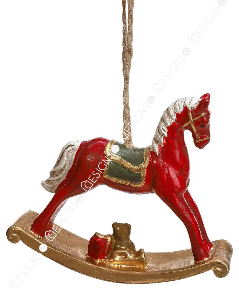 Resin Horse Hanging